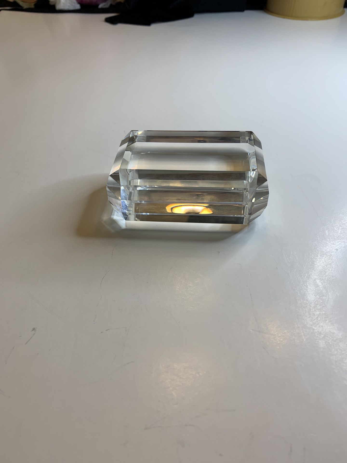 Rectangle Crystal paperweight