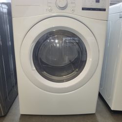 Gas Dryer LG White Front Load 7.4 Cubic. Feet. 