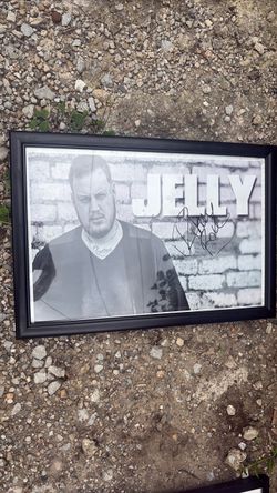 Jelly Roll signed poster