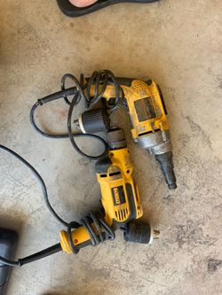 Dewalt drill and impact