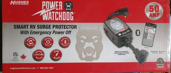 New 50 Amp Smart RV Surge Protector Power Watchdog Model PWD50EPO