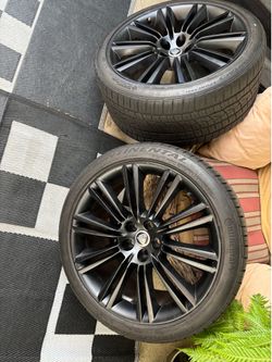 Jaguar rims & tires