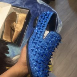 Dress Shoes Royalty Blue