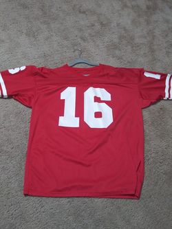 Vintage 1980s 49er jersey with no name from a collection