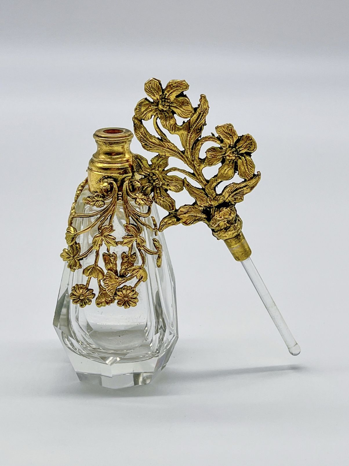 Vintage Glass Perfume Bottle