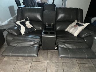 2 Nice (4 seat recliner)sofas (2 years old)