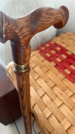 Oak wood Derby walking cane