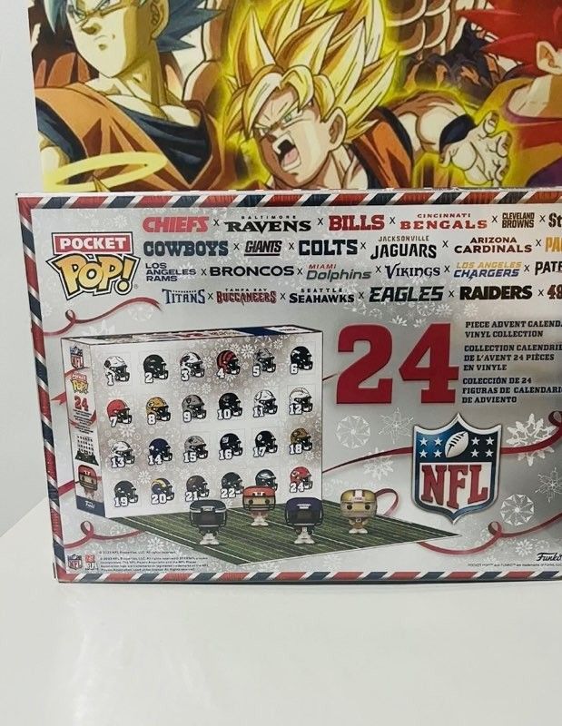Funko pocket pop! 24-day holiday nfl advent calendar brand new for sale in  orlando, fl - offerup