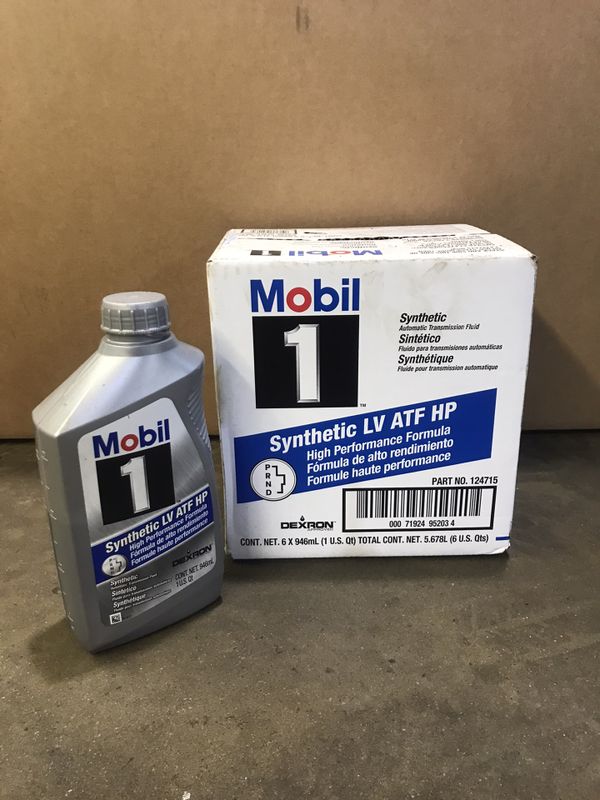 Mobil1 Synthetic LV ATF HP 124715 Transmission Fluid for Sale in Linden