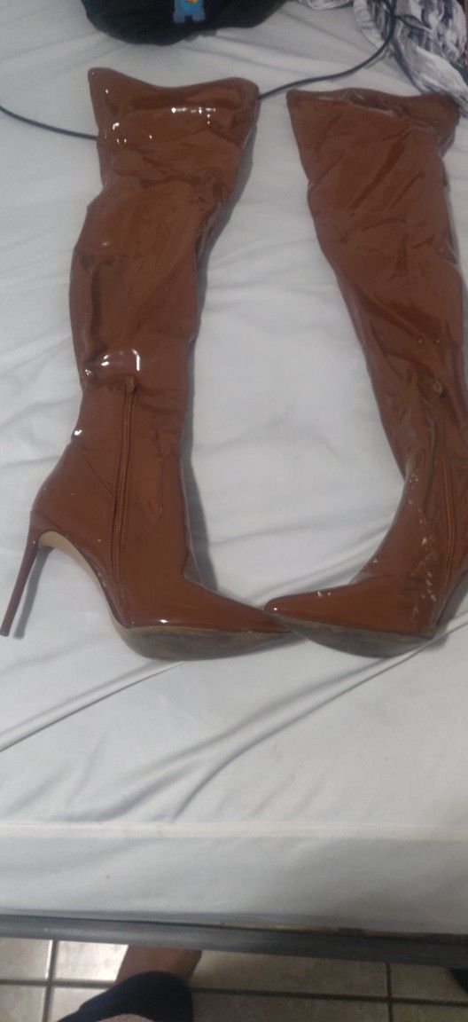 Brown Boot Heels
