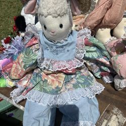 Easter Lamb Stuffed Animal