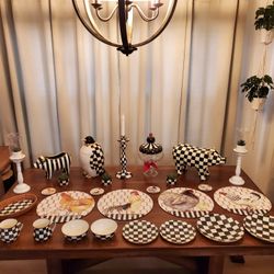 Mackenzie-Childs Courtly Check Items, Some Retired 