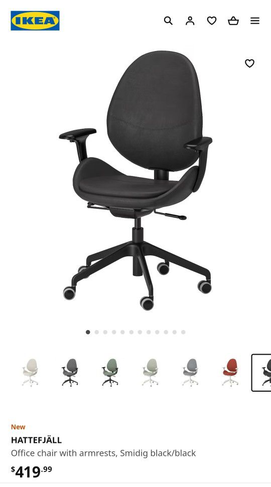 Office Chair Gaming Chair Leather Like New