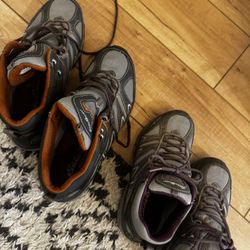 Eddie Bauer Hiking Shoes - Men’s Size 12 And Women’s Size 7.5