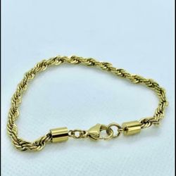 Twist rope bracelet