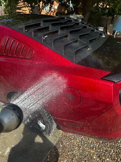 Ford mustang rear louver