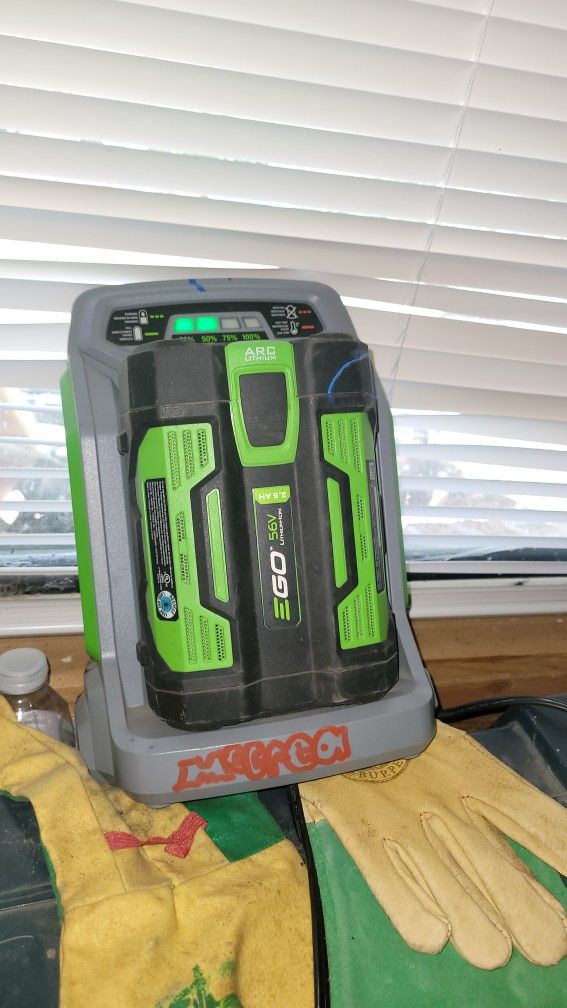 Ego Mower Weed Wacker Battery & Charger