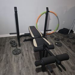 Marcy Olympic Workout Bench For Home Gym 