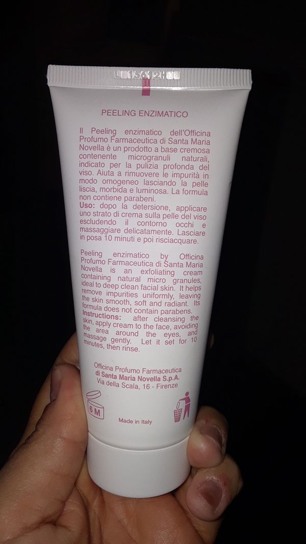 peeling enzimatico viso
