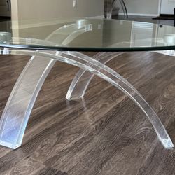 Glass Coffee Table/ Glass Side Table 