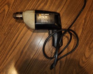 Black & Decker 3/8" Corded Electric Drill