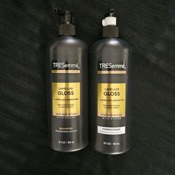 $8 For Both - Tresemme Lamellar Gloss Shampoo And Conditioner Gloss And Sleek Finish 28oz 