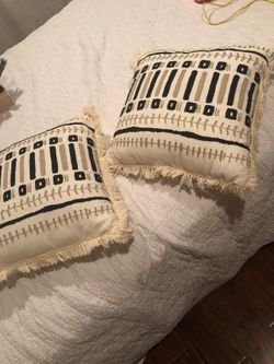 Throw pillows