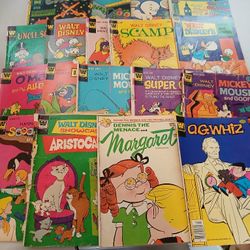 195 VINTAGE COMIC BOOKS 
