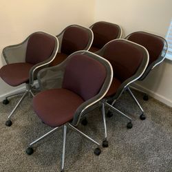 IUTA Swivel Armchairs Designed by Antonio Citterio Made by B&B Italia