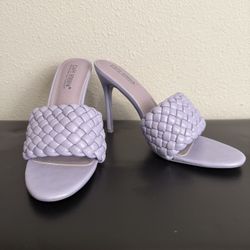 Cape Robbin Anson High Heel Sandal – Lilac/Periwinkle – Size 9