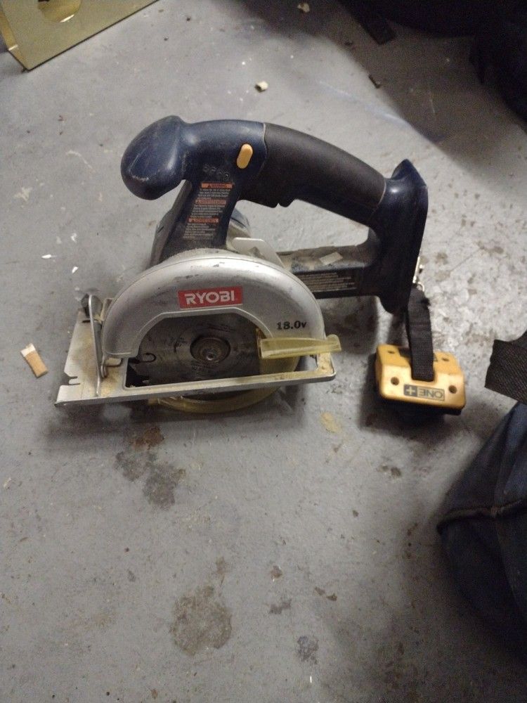 18v Ryobi Circular Saw