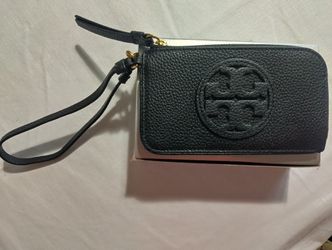Tory Burch Card Wallet With Wrist Strap