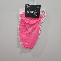 Girls 3pc Bodysuit