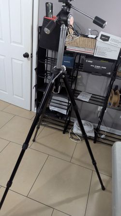 Quick set elevator stubby tripod with Brooks camera ball mount
