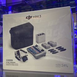 DJI Mini 3 Fly More Combo With RC Drone