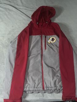 vintage Reebok Washington Redskins hooded windbreaker jacket