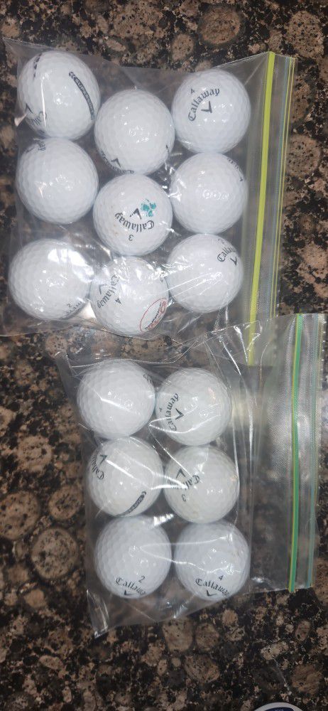 15 Callaway Supersoft Golf Balls 