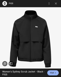 FIGS NURSING JACKET WOMEN size Large