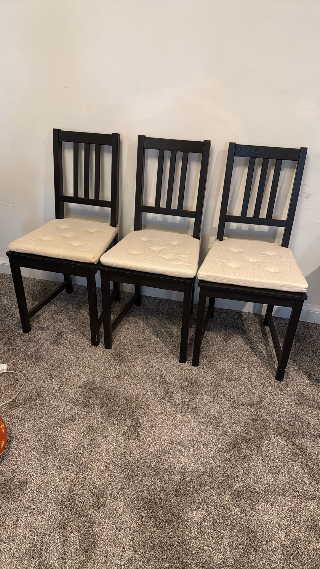 3 IKEA Chairs With pads -$50 For All