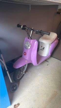 Razor Electric Kids Scooter Pink Purple