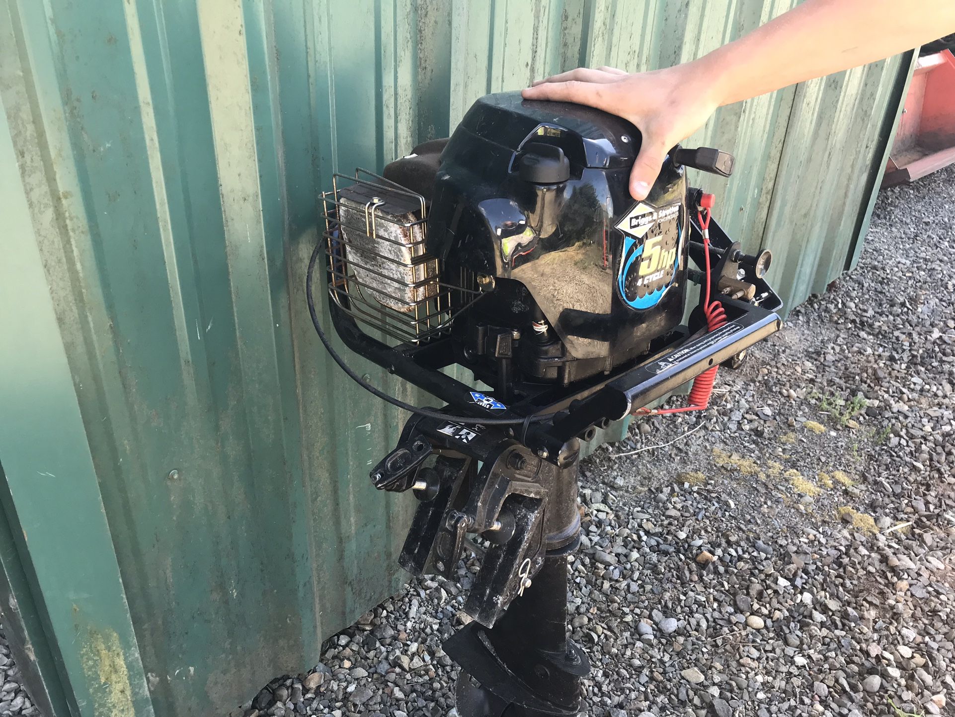 5hp Briggs & Stratton Outboard Motor
