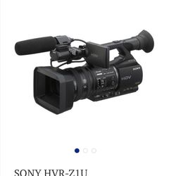 SONY HVR-Z1U PROFESSIONAL HDV CAMCORDER