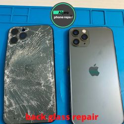 Iphone Cracked Back Glass