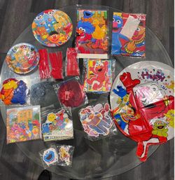 Sesame Street Elmo Birthday Decorations
