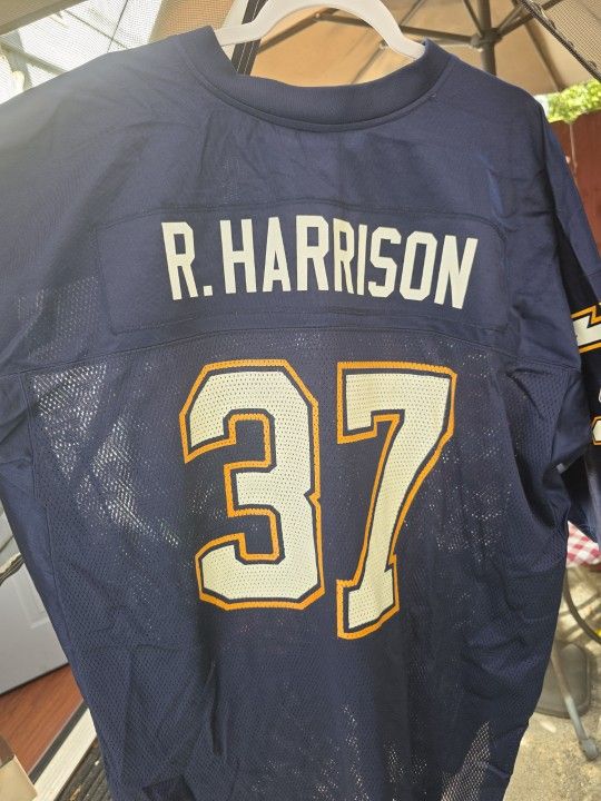 Rodney Harrison chargers jersey 