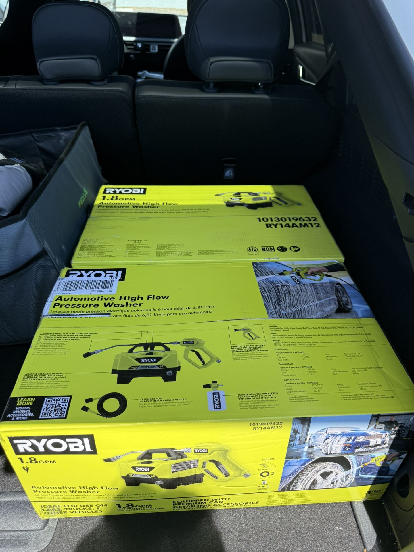 Ryobi 1.8 GPM 1200 PSI Pressure Washer Automotive Kit