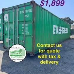 Wind And Water Tight Shipping Container 40ft 