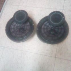 5 1/4" Car Speakers With 2" Tweeter