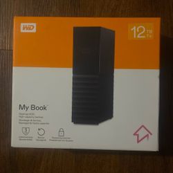 WD MYBOOK 12tb