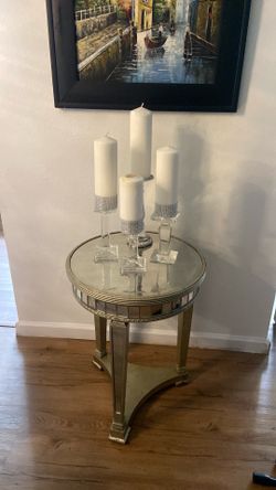 Two beautiful side tables. A beautiful charming accent to your living room. $30. Each